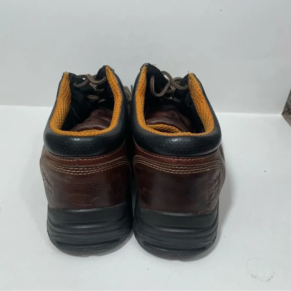 Timberland Pro Brown Steel Toe Work Shoes